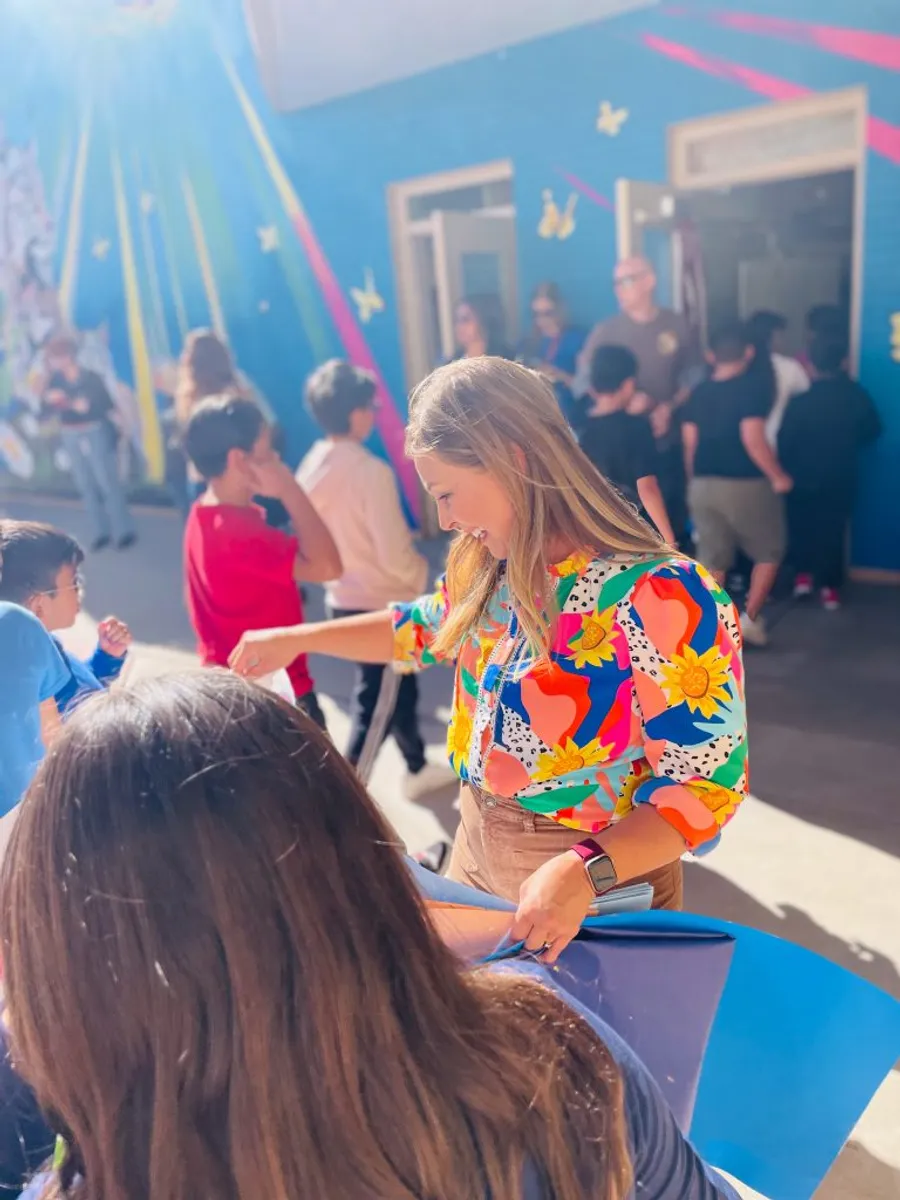 Wingate and Dual Immersion Academy school mural elements in western Colorado