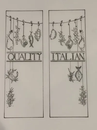 Quality Italian restaurant artwork